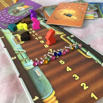 Mini povejte zgodbo krova 8+9+10+11 igra s kartami, skupaj 312 kart, lesene zajček igrače, domišljija, za otroke, družino stranka tabela igro darila