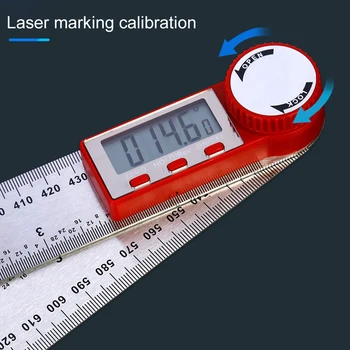 Digitalni Merilnik Kota Vladar 360-Stopinjski Inclinometer Elektronov Goniometer Merilnikom. Elektronski Kota Finder Obsega Merjenje Orodja