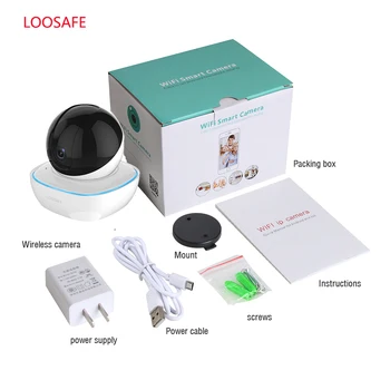 LOOSAFE wifi Varnost Brezžične IP Kamere 1080P Home Security Samodejno sledenje Alarm IR Nadzor CCTV Wifi Kamera