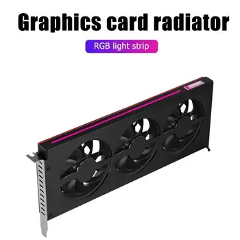 JONSBO Grafične Kartice Hlajenje Ventilator RGB Razsvetljava Podporo AURA Motherboard Zaslon grafična Kartica hladilnega telesa Radiator za NVIDIA GTX/AMD