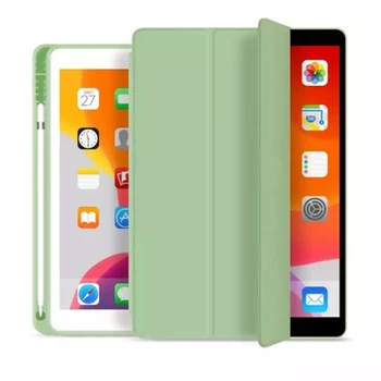 Za iPad Pro 11 2020 2018 Primeru PU Usnje Smart Stojalo Pokrov S Svinčnik Imetnik Spanja Primeru Fundas za iPad Zraka 3 10.5 10.5 Pro