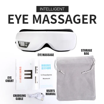 Električni Oči Massager Očal Smart Nego Oči Naprava Toplotne Stiskanje Z Utrujenostjo Oči Lajšanje Orodja Za Nego Oči Masaža Naprave