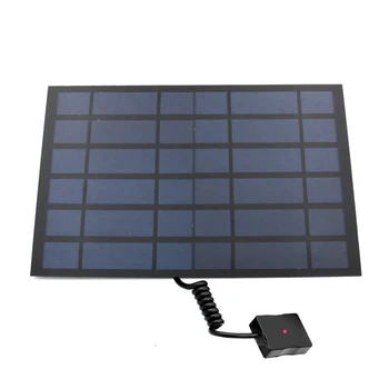 10 6 W Watt Moči banke Sončne celice Polnilec z Usb Vrata Sončne Baterije Polnjenje Moči za Mobilne Telefone 5V USB
