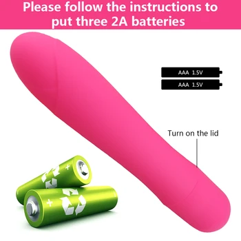 Dildo Vibrator za Klitoris Stimulator AV Palico Multi-speed Magic Wand Vodoodporni Vibrator za G-spot Massager Seks Odraslih izdelek za Ženske