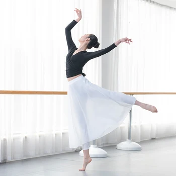 2019 Balet, Usposabljanje Hlače Klasične Plesne Krilo Odraslih Joga Telo Ples Obleka Ženska Square Dance In Latinsko Plesna Predstava Krilo