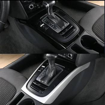 Sredinski Konzoli, Prestavna Okvir Okrasni Pokrov Trim Za Audi A4 B8 2009-2016 A5 ABS Avto Styling Notranje zadeve Spremenjen