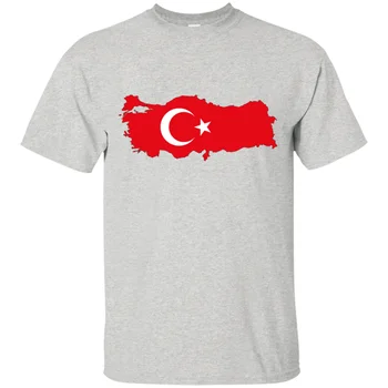 Turčija Zastavo Državi Orisa - Nacionalni Ponos Istanbul smešno je Oblikovanje Tiskanje T shirt Hip hop Vrhovi o-vratu kratek rokav Tee majica