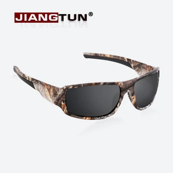 JIANGTUN 2020 Top Moda Camo Črna, Polarizirana sončna Očala Moških Kul Slog, Kakovost sončna Očala Anti-UV Visoke Kakovosti