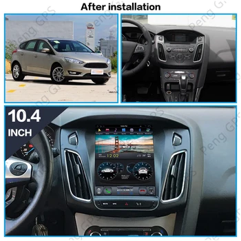 Tesla je Vodja Enote Za Ford Focus 2012-2018 GPS Navigacijski DVD-Jev Android 9.0 Radio Multimeida Touchscreen Carplay Bluetooth