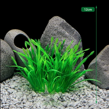 Akvarij Umetne Rastline Dekoracijo Fish Tank Krajinske Plastike Simulacija Vode, Rastlin Krajinsko Dodatki Potrebščine