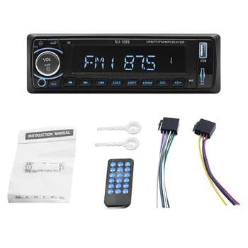 ForSWM1089 magnetofon Avto Avdio Kaseta Igralec za Prostoročno uporabo Bluetooth, MP3, AUX, USB, FM SD Radio LCD-Zaslon Stereo
