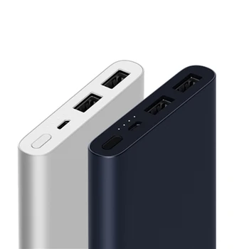 Original Xiaomi 10000mAh Mobilno Napajanje 2 Dual USB 18W Hitro Polnjenje Mobilnih Napajanje 3.0 Mobilni Telefon Polnilnik