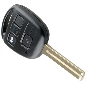 314.4 Mhz, 3 Gumbi, Nerazrezani Vžiga Master Avto Ključ Vstop brez ključa za Daljinsko Fob s 4C Čip HYQ1512V Primerni za Lexusa