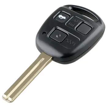 314.4 Mhz, 3 Gumbi, Nerazrezani Vžiga Master Avto Ključ Vstop brez ključa za Daljinsko Fob s 4C Čip HYQ1512V Primerni za Lexusa