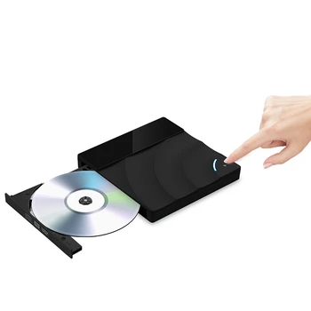 USB 3.0 Zunanji CD-rom PressCD DVD-Jev na CD Predvajalnik DVD-jev za Prenosni računalnik Mac Namizni Mac OS Windows10 / 8/7