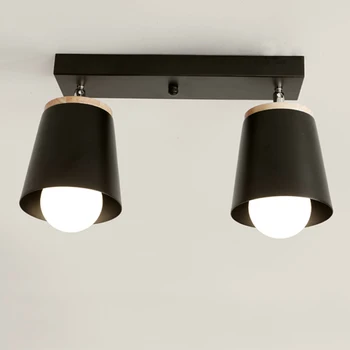 Preprosta in sodobna stropna svetilka prilagoditev smeri ustvarjalnega LED spalnica luči, hodnik, pisarna študije osebnosti Nordijska luč