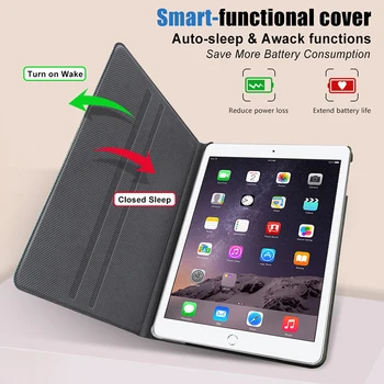 Smart Ohišje za iPad Mini 1/2/3 Jelena Opomba Knjigo Slog lahki Design Smart Lupini auto Sleep/Wake W Folio Stojalo PU Usnje