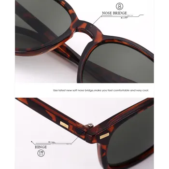 2019 Vintage Moda Kvadratnih Polarizirana sončna Očala Ženske Moški UV400 Vožnje Ribolov sončna Očala blagovne Znamke Oblikovalec zonnebril dames
