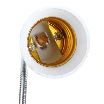 Lep Design E27, Da E27 60 CM Dolžina Prilagodljiva Razširitev Razširitev LED Luči, Žarnica Svetilka Znanja Držalo Vijak Socket Adapter Pretvornik