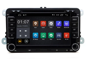 7inch 2G+16 G 2DIN Avto Multimedia Player Android 8.1 2 Din Avto DVD Za Volkswagen/VW/Passat/POLO/GOLF/CC/Škoda/Octavia/Sedež/Leon