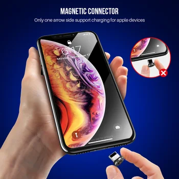 YBD Magnetni Telefon Polnilnik Za iPhone Huawei Dock Postajo Polnilec Za Samsung Xiaomi Android Tip C Mikro Stojalo Držalo za Polnjenje