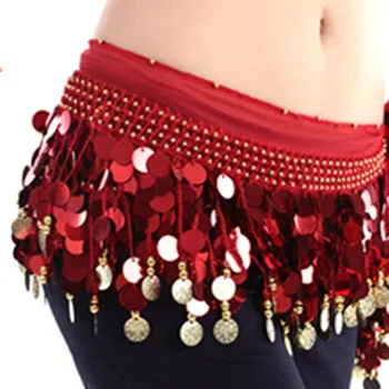 Ženske Ples Trebuh Zaviti Bellydance Kovanec Pasu Žamet Plemenski Ples Kostum Trebuh Ples Hip Šal Gypsy Krila