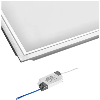 2Pcs Pravokotnik LED Panel Svetlobe 600X300 18W AC110-240V Home Office Dekoracijo aluminijast Okvir Faceplate Stropna Svetilka
