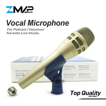 Strokovno KSM8 Dinamično Žični Mikrofon KSM8C Mic Super-Cardioid Za izvedbo v Živo Vokal Karaoke Podcast Fazi Studio