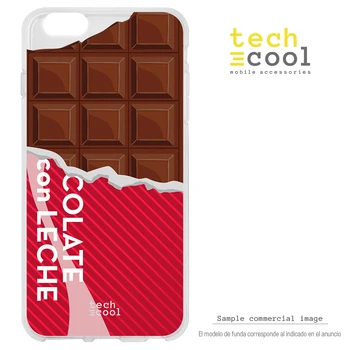 FunnyTech®Silikonsko Ohišje za Xiaomi Redmi Opomba 9 l design čokolada tablet vers.2