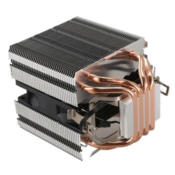 XUEYUFENGSHEN CPU Hladilnik 4 Čistega Bakra Toplotne Cevi Dveh Hladilnih Stolpov Hladilni Sistem 9cmCPU Hladilni Ventilator CPU Hladilnik za AMD