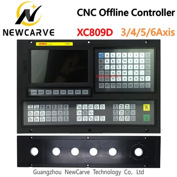 XC809D 3~6 Os USB CNC krmilni Sistem Krmilnik Podporo FANUC G-kodo brez Povezave Rezkanje Dolgočasno Prisluškovanje Vrtanje Hranjenje NEWCARVE