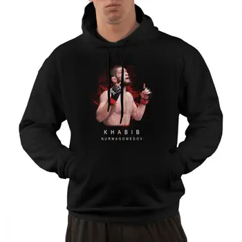 Moda Khabib Nurmagomedov Hooded Puloverji za Moške Bombaž Hoodie Majica Zimskih Oblačil