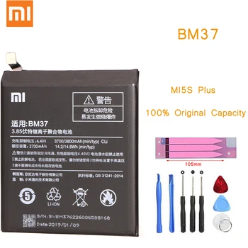 BM35 BM36 BM37 BM38 BM39 BM46 Original Xiao Mi 4s 4c 5s Plus 6 Za Xiaomi Redmi Note3 Opomba 3 Pro Zamenjava Baterije baterije