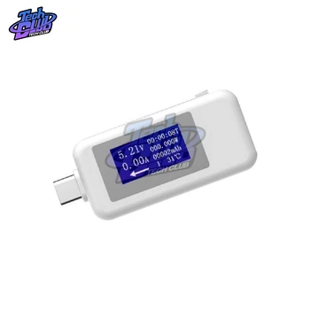 USB Tip-C Tester Multifunkcijski Digitalni LCD Napetost Tekoči Meter Voltmeter Ampermeter Detektor Moči Banke Polnilnik Monitor