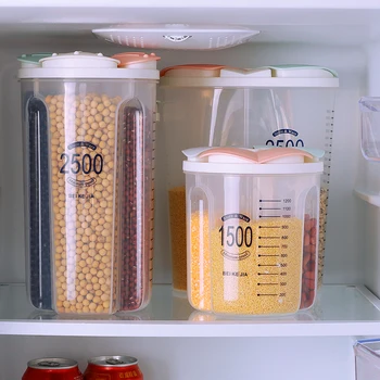 Kuhinja Rezervoar Zaprti Tank Škatla Za Shranjevanje Prostor Za Pregledno Polje Plastična Škatla Za Shranjevanje Hrane