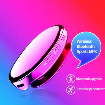 IQQ I3 Predvajalnik Glasbe MP3, Bluetooth 4.2 Šport Predvajalnik FM Radio, Mini Predvajalnik Prenosni Zvočnik 16GB