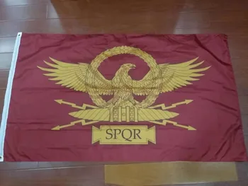 Xiangying 90x150cm SPQR Rimskega Imperija Senat in Ljudstvo Rimu Zastavo
