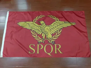 Xiangying 90x150cm SPQR Rimskega Imperija Senat in Ljudstvo Rimu Zastavo
