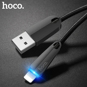 HOCO usb kabel za iphone kabel X 11 Pro Max 8 7 6 ipad mini smart power off LED hitro polnjenje kable, telefon, polnilnik podatkovni tok