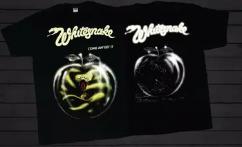 Whitesnake Pridejo Dobil Hard Rock temno Vijolična Majica s kratkimi rokavi Velikosti S 7Xl