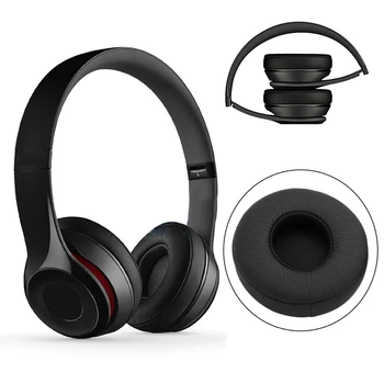 Nadomestne Blazinice Za Ušesa Bije Za Solo2 Brezžične Bluetooth Slušalke Zatakne Ob Slušalko Oblazinjen
