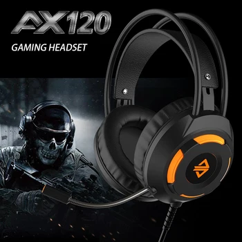 AX120 žično gaming slušalke 7.1 neodvisni zvočne kartice glasbe zmanjšanje hrupa slušalke je primerna za uživanje piščanec, LOL