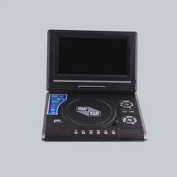 Prenosni Mini DVD Predvajalnik EU Plug 7.8 palčni HD TV Filmov LCD Mobilni Vrtljivi Usb Vrtenja Zaslona za Avto Multi Media Video Igra