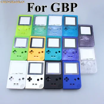 ChengHaoRan 16 barvo izbrati za Nintendo Gameboy Žep Stanovanj Lupini Primeru zamenjava za Shell GBP Primeru Zajema z Gumbi Komplet