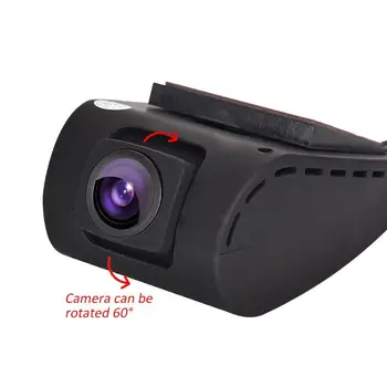 Wifi Avto DVR Kamera ADAS Dash Cam Z G-senzor, 1080P HD Night Vision 170 stopnja širokokotni Android USB Video Snemalnik