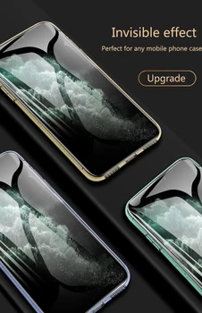Za IPhone 12 Mini Hydrogel Film SE 2020 Screen Protector 6S 8Plus 7 Plus HD Mehko Zaščitno folijo Za iPhone 11 Pro X XR XS Max