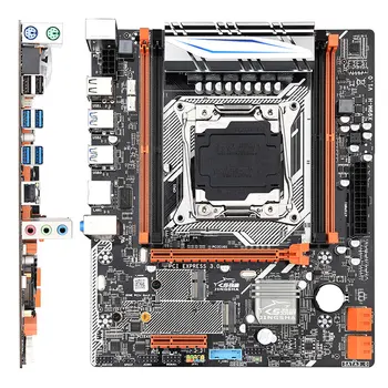 JINGSHA X99 motherboard glavnik s Xeon E5 2678V3 LGA2011-3 CPU 2pcs X 16GB =32GB REG ECC pomnilnik DDR4 NVME 128GB M. 2