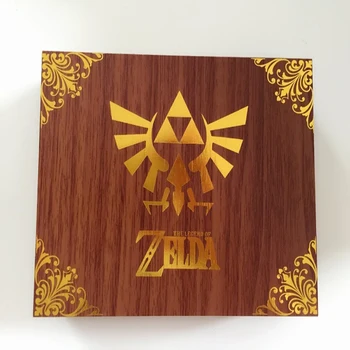 The Legend of Zelda Meč Logotip keychain Obesek 10pcs Nastavite Zbirka šatulji