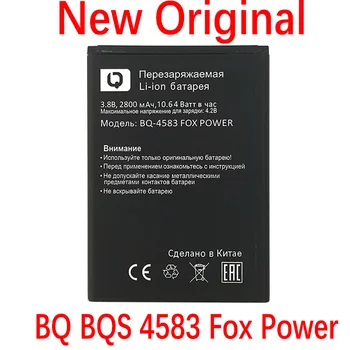 Prvotne BQ-4583 2800mAh Za BQ BQS 4583 BQS-4583 Fox Moč, ki je Na Zalogi, Latest Visoke Kakovosti