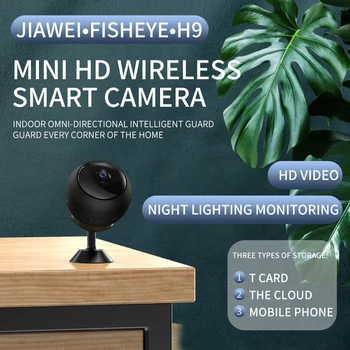 Full HD 1080p Mini Kamera Home Security Varuška Cam Wifi Ip P2p Skrivnost Night Vision Kamere, Zaznavanje Gibanja Cam